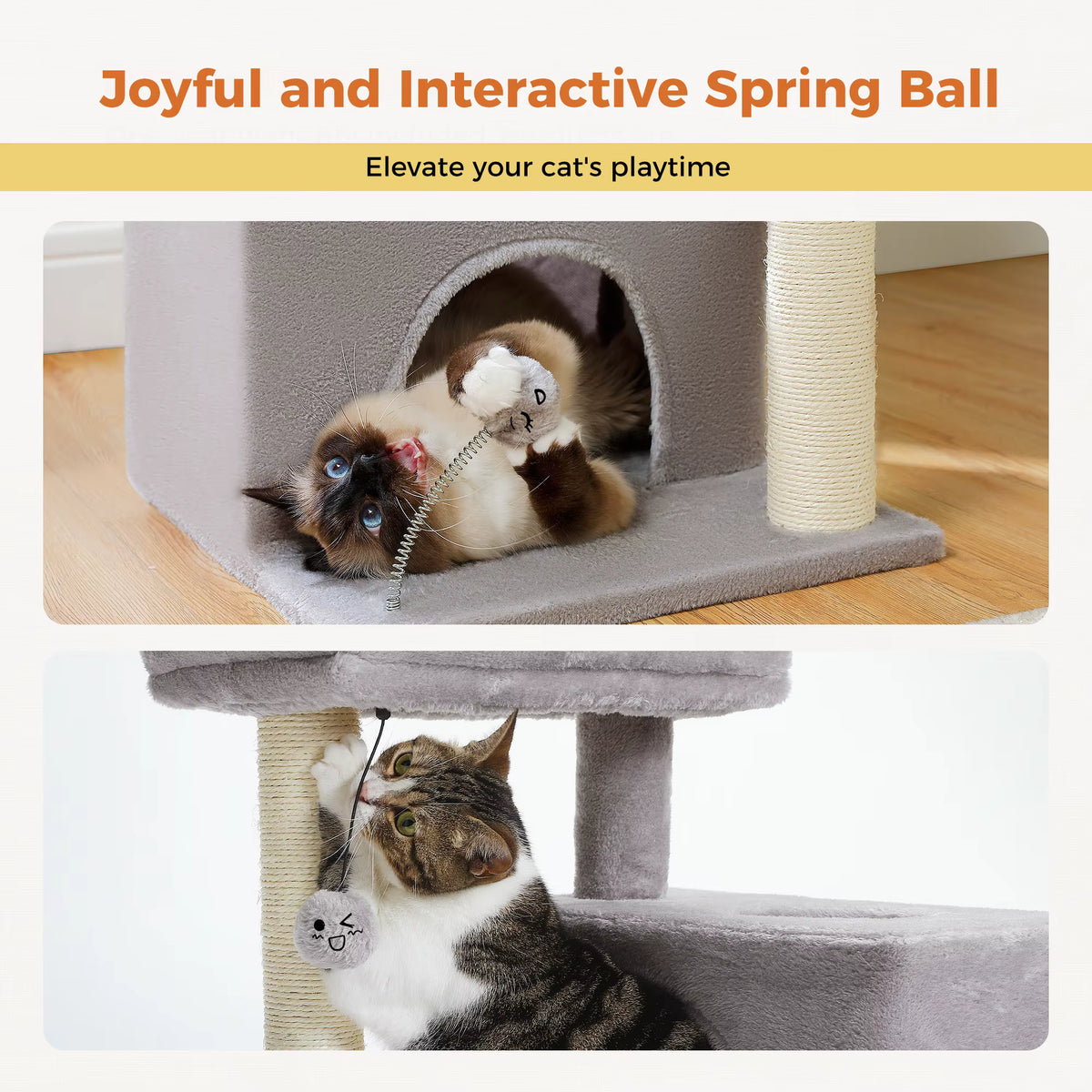 Cat Tree for Large Cats Cat Tower for Indoor