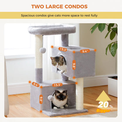 Cat Tree for Large Cats Cat Tower for Indoor